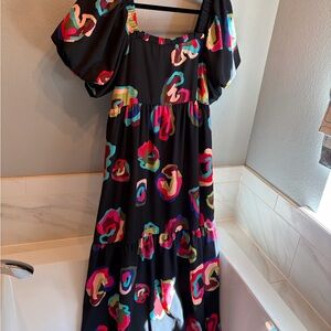 Crosby by Mollie Burch Colorful Cheetah Dress